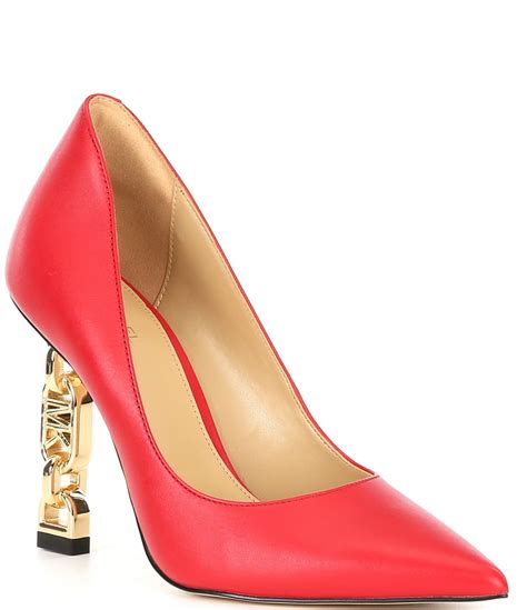 michael kors blauwe pumps|michael kors high heels.